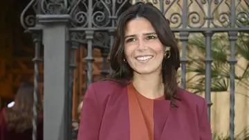 Tana Rivera, en el bautizo de su hermano Nicolás Tana Rivera, en el bautizo de su hermano Nicolás