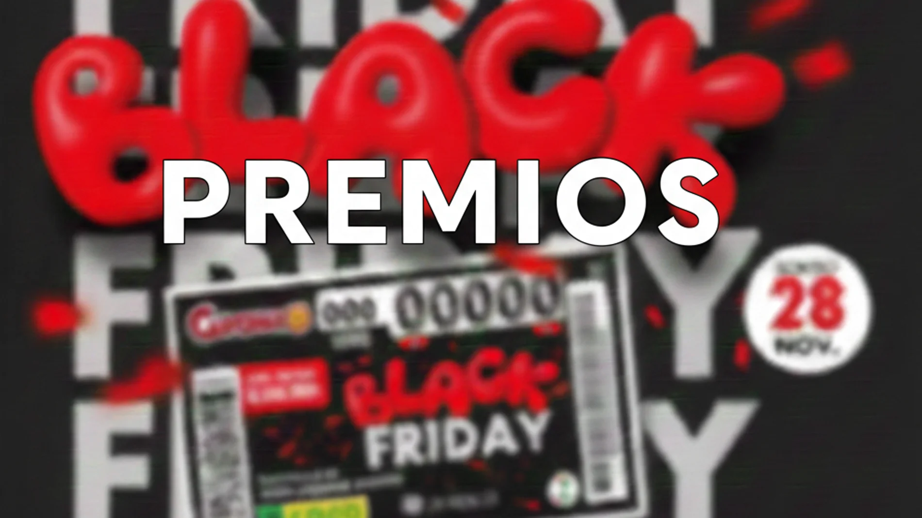 Premios del Cuponazo del Black Friday 2025 de la ONCE Premios del Cuponazo del Black Friday 2025 de la ONCE