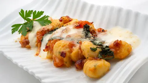 Ñoquis a la sorrentina Ñoquis a la sorrentina