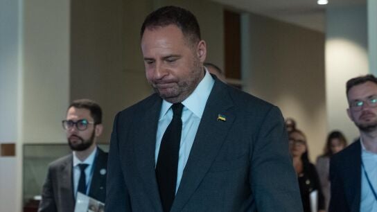 Imagen de archivo del jefe de la oficina presidencial de Ucrania, Andri Yermak