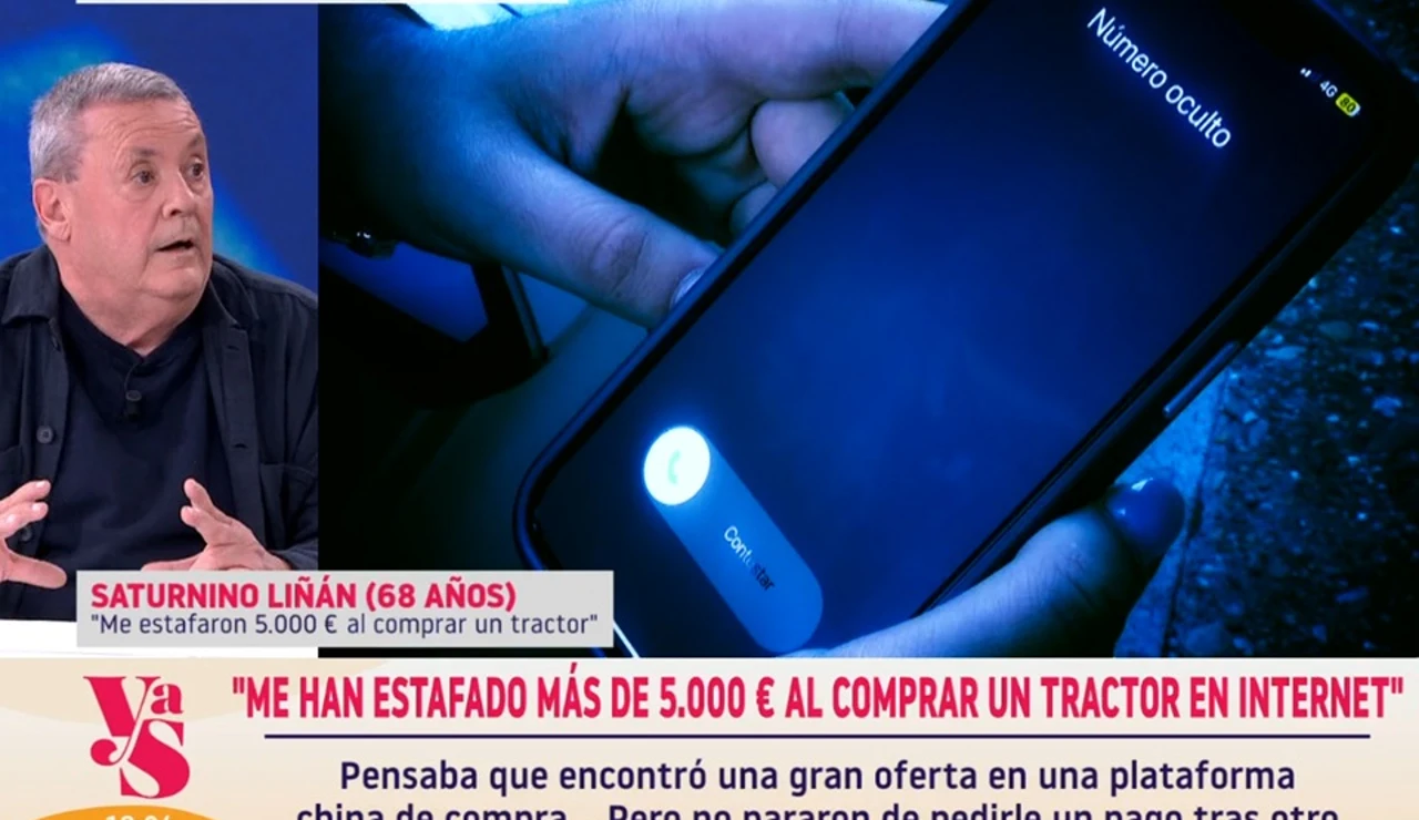 Saturnino quiso comprar un tractor y sufrió una ciberestafa