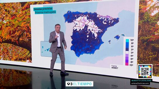Roberto Brasero alerta de que vuelve la lluvia con nevadas en las monta&ntilde;as... y el fr&iacute;o sigue