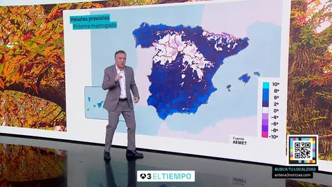 Roberto Brasero alerta de que vuelve la lluvia con nevadas en las montañas... y el frío sigue Roberto Brasero alerta de que vuelve la lluvia con nevadas en las montañas... y el frío sigue