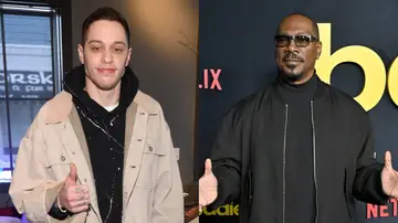 Pete Davidson y Eddie Murphy Pete Davidson y Eddie Murphy
