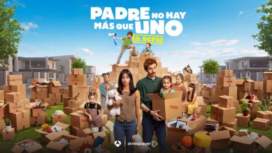 P&oacute;ster de Padre no hay m&aacute;s que uno, la serie