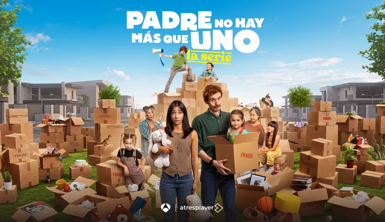 Póster de Padre no hay más que uno, la serie