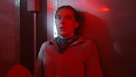 Millie Bobby Brown en Stranger Things 5 Millie Bobby Brown en Stranger Things 5