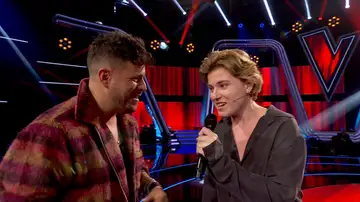 ¡Dueto improvisado! Pablo López cumple el sueño de Ferran antes de despedirlo de La Voz ¡Dueto improvisado! Pablo López cumple el sueño de Ferran antes de despedirlo de La Voz