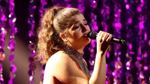 La actuación de Antía en la primera Semifinal deja sin palabras a Pablo López La actuación de Antía en la primera Semifinal deja sin palabras a Pablo López