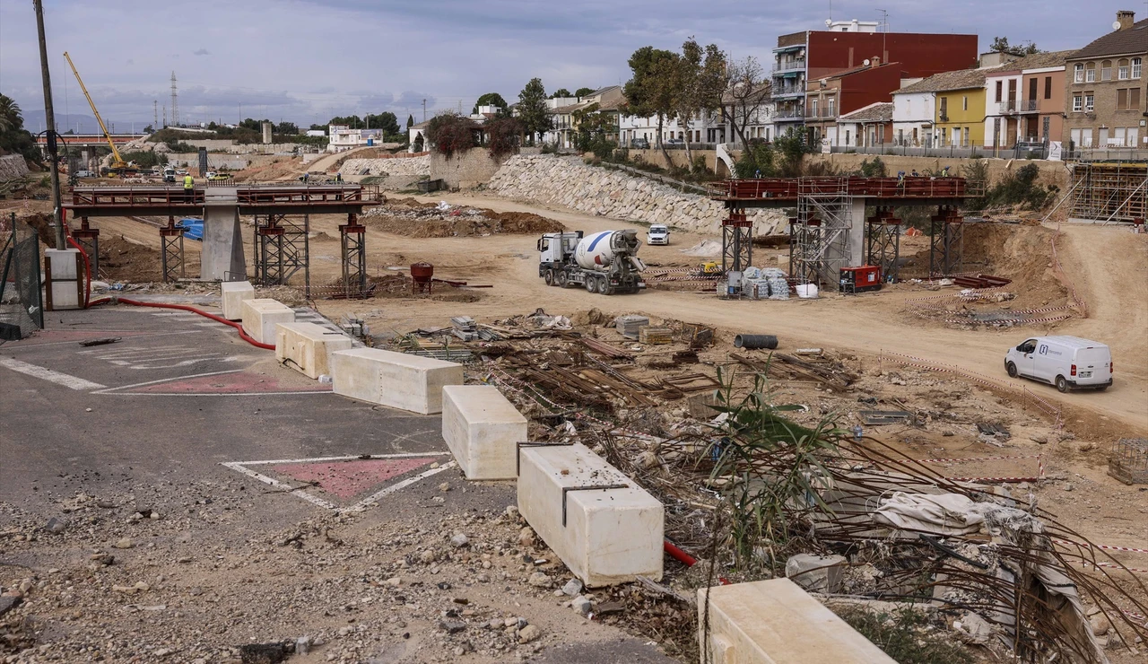 Vistas de la reconstrucción de Picanya un año después de la tragedia de la dana, a 14 de noviembre de 2025