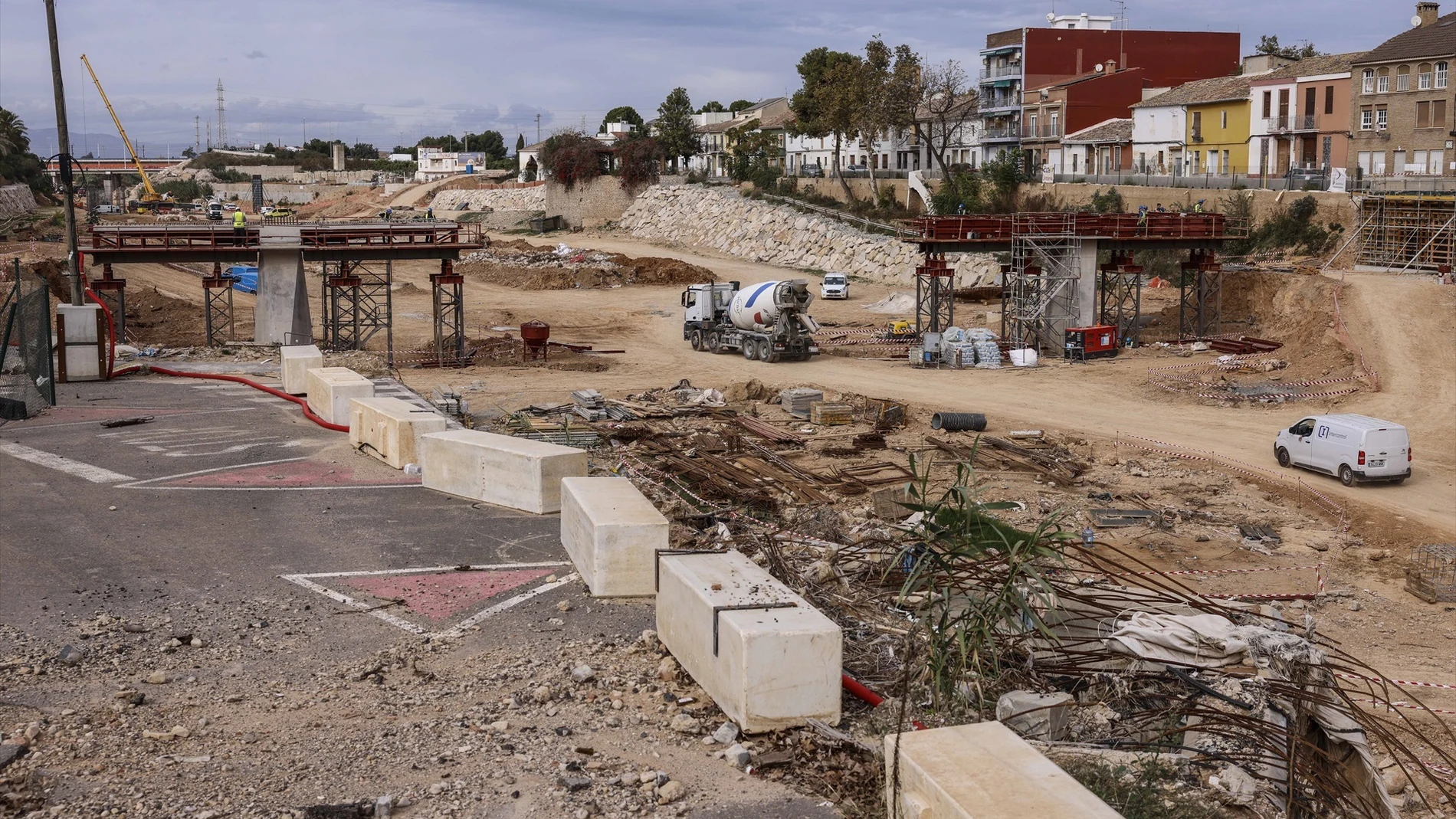 Vistas de la reconstrucción de Picanya un año después de la tragedia de la dana, a 14 de noviembre de 2025 Vistas de la reconstrucción de Picanya un año después de la tragedia de la dana, a 14 de noviembre de 2025