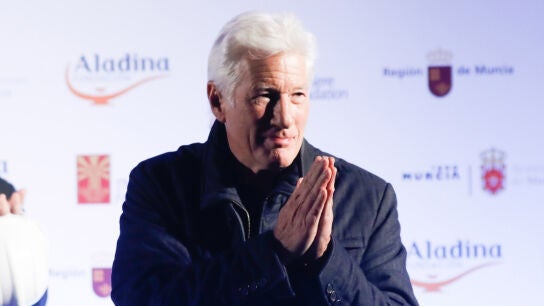 Richard Gere en el Hospital Materno Infantil Virgen de La Arrixaca, en Murcia