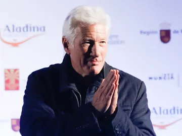 Richard Gere en el Hospital Materno Infantil Virgen de La Arrixaca, en Murcia Richard Gere en el Hospital Materno Infantil Virgen de La Arrixaca, en Murcia