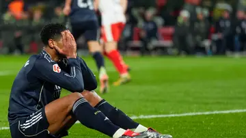 Bellingham se lamenta durante el Girona-Real Madrid Bellingham se lamenta durante el Girona-Real Madrid