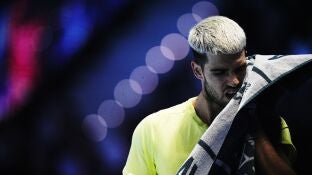 Carlos Alcaraz durante las ATP Finals 2025