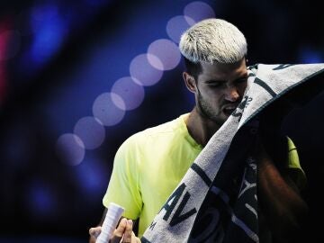 Carlos Alcaraz durante las ATP Finals 2025