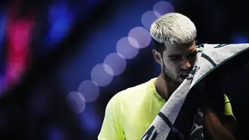 Carlos Alcaraz durante las ATP Finals 2025 Carlos Alcaraz durante las ATP Finals 2025