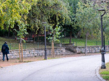 Imagen del Parque de la Concordia en Jaén 