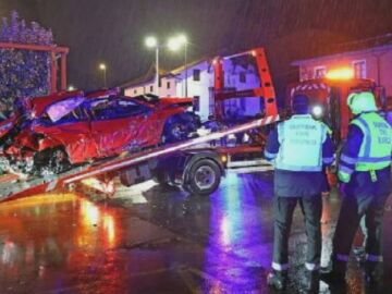 Accidente en Cabezón de la Sal