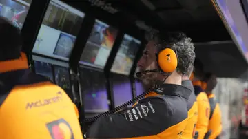 Andrea Stella, team principal de McLaren Andrea Stella, team principal de McLaren