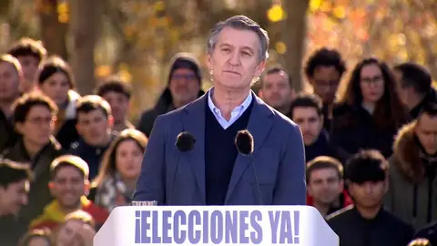 Feijóo en la manifestación de Madrid Feijóo en la manifestación de Madrid