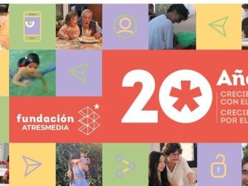 La Fundación Atresmedia lanza una campaña para celebrar sus 20 años acompañando a niños y jóvenes hacia un futuro mejor