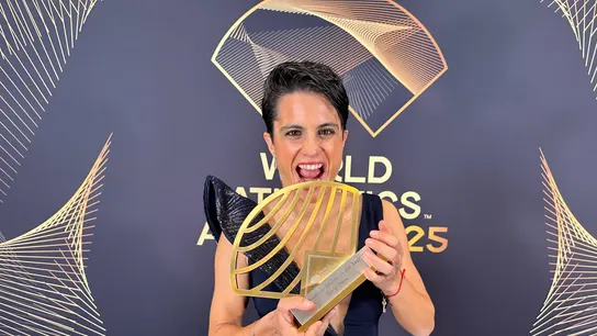 María Pérez, con el premio a 'Atleta del Año' en Mónaco María Pérez, con el premio a 'Atleta del Año' en Mónaco