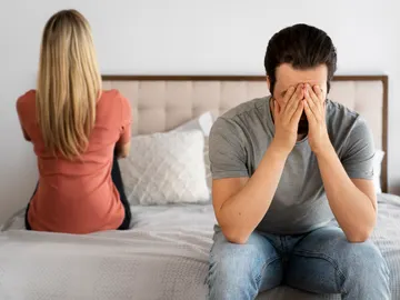 Una pareja en pleno conflicto Una pareja en pleno conflicto