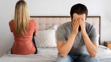 Una pareja en pleno conflicto Una pareja en pleno conflicto