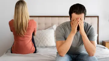 Una pareja en pleno conflicto Una pareja en pleno conflicto