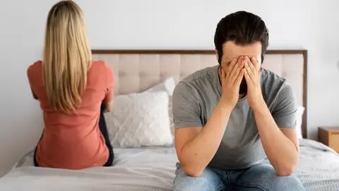 Una pareja en pleno conflicto Una pareja en pleno conflicto