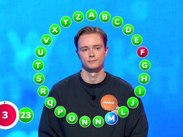 El impresionante final de Manu en El Rosco: obliga a Rosa a llegar a 23 aciertos