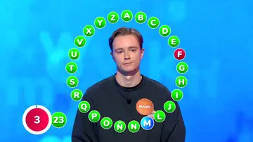 El impresionante final de Manu en El Rosco: obliga a Rosa a llegar a 23 aciertos El impresionante final de Manu en El Rosco: obliga a Rosa a llegar a 23 aciertos