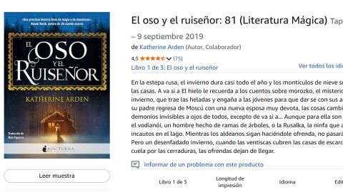 El oso y el ruiseñor