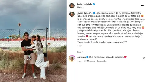 Javier Tudela y Marina Romero Javier Tudela y Marina Romero