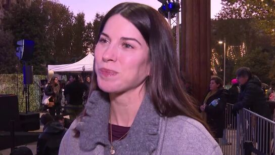 Marta Riumbau en un evento
