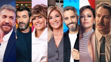 Pablo Motos, Arturo Valls, Sonsoles önega, Sandra Golpe, Roberto Leal, Eva González y Dani Tatay