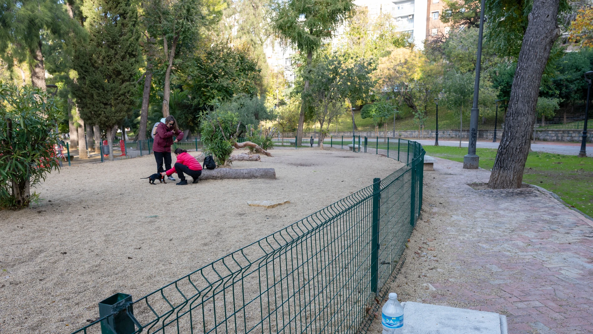 Imagen del parque de la Concordia, Jaén, donde aparecieron muertas dos menores Imagen del parque de la Concordia, Jaén, donde aparecieron muertas dos menores