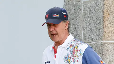 Cayetano Martínez de Irujo, en la hípica en Madrid Cayetano Martínez de Irujo, en la hípica en Madrid