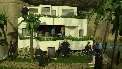 Desde Ábalos hasta el Papa León XIV, así es el famoso belén de Valga con más de 4.000 figuras Desde Ábalos hasta el Papa León XIV, así es el famoso belén de Valga con más de 4.000 figuras