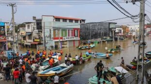 Imagen de las inundaciones 