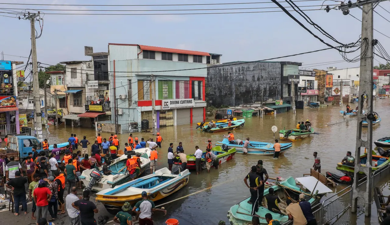 Imagen de las inundaciones