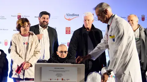 Richard Gere con la Fundación Aladina Richard Gere con la Fundación Aladina