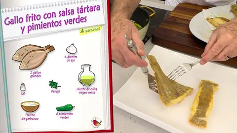 Ingredientes Gallo frito Ingredientes Gallo frito