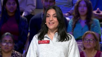 Celia sorprende con su voz en La ruleta de la suerte