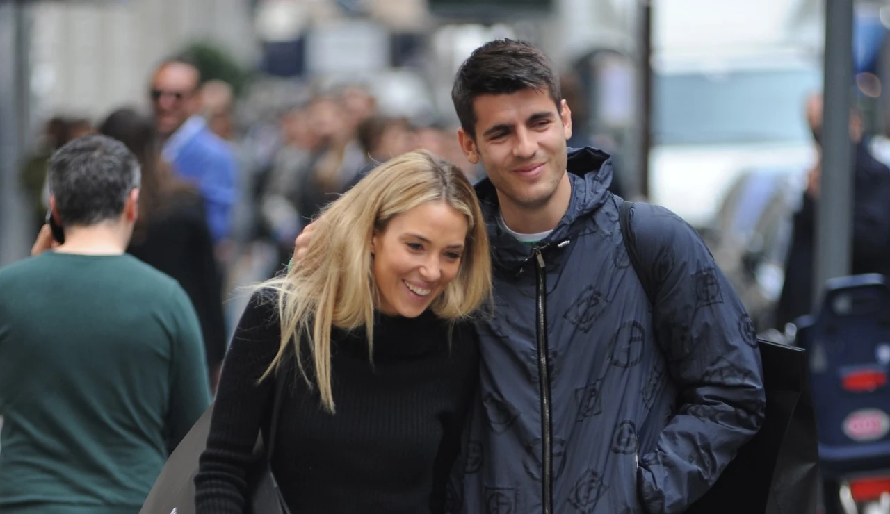 Álvaro Morata y Alice Campello