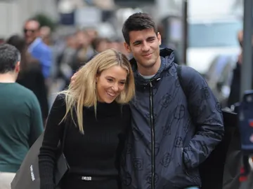 Álvaro Morata y Alice Campello Álvaro Morata y Alice Campello