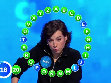 El último tirón de Rosa, clave en un Rosco de exigencia máxima con un bote de 2.458.000 euros El último tirón de Rosa, clave en un Rosco de exigencia máxima con un bote de 2.458.000 euros