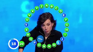 El último tirón de Rosa, clave en un Rosco de exigencia máxima con un bote de 2.458.000 euros El último tirón de Rosa, clave en un Rosco de exigencia máxima con un bote de 2.458.000 euros