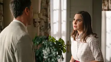 Begoña, muy enfadado, le echa en cara a Gabriel la mentira sobre su madre Begoña, muy enfadado, le echa en cara a Gabriel la mentira sobre su madre